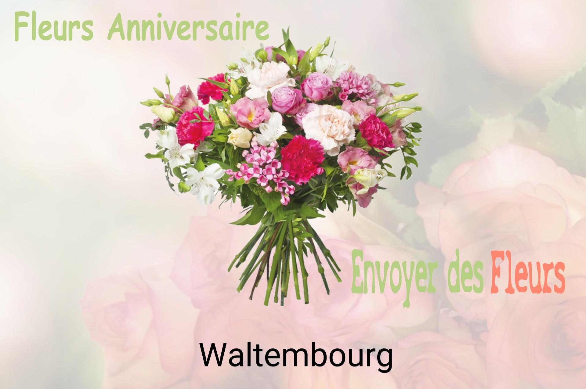 Bouquet de fleurs d’anniversaire livré à Waltembourg